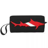 Born To Dive Padi Flag Cosmetic Bag Women