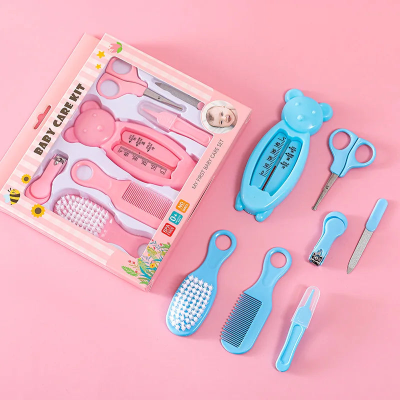 Baby care 7-piece infant water temperature meter combination