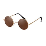 Round Sunglasses Men Polarized UV400 High Quality Brand