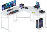 L Shaped Gaming Desk, 51 Inch Computer Desk