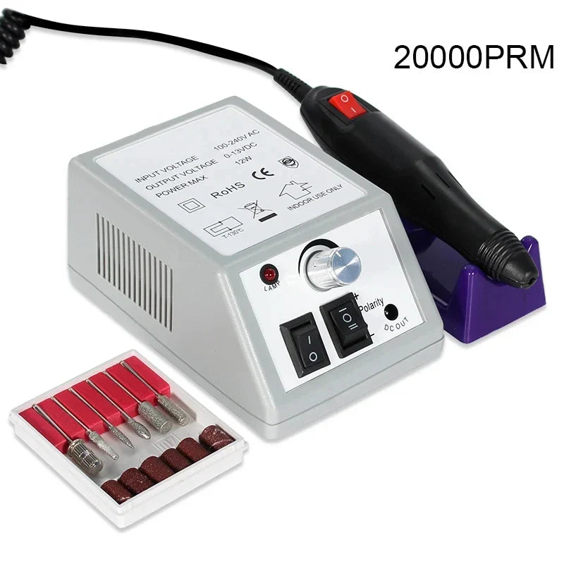 LNWPYH Professional Electric Nail Drill Machine Set Nail