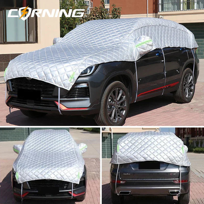 Car Awning Sunshield - Waterproof Hail Protector for Exterior Cover