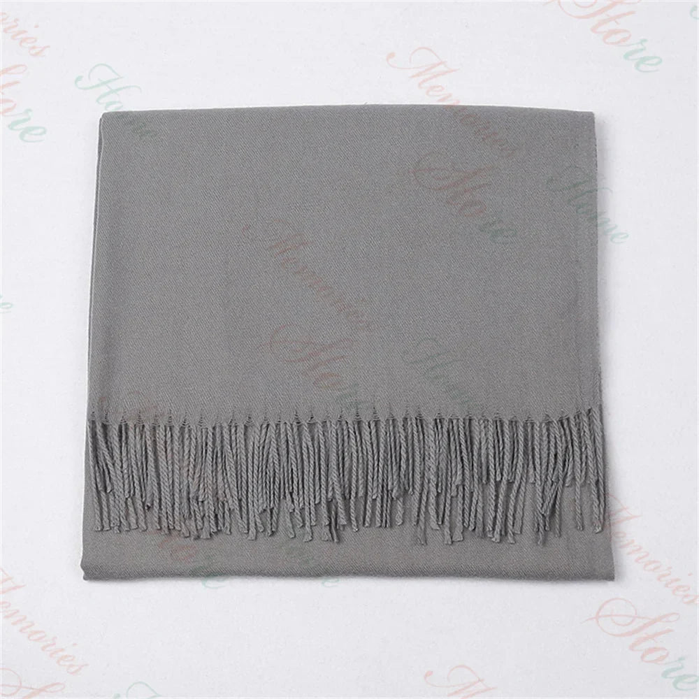 Personalised Embroidered Scarf with Initials or Name Wedding