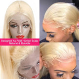 Blonde Lace Front Human Hair Wig 13x6 HD