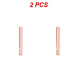 2/4/6PCS Ceramic Straight Hair Curlers Anti-scalding Design Hair