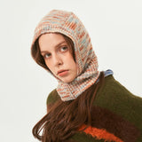 Rainbow Wool Balaclava Hats for Men Women Unisex