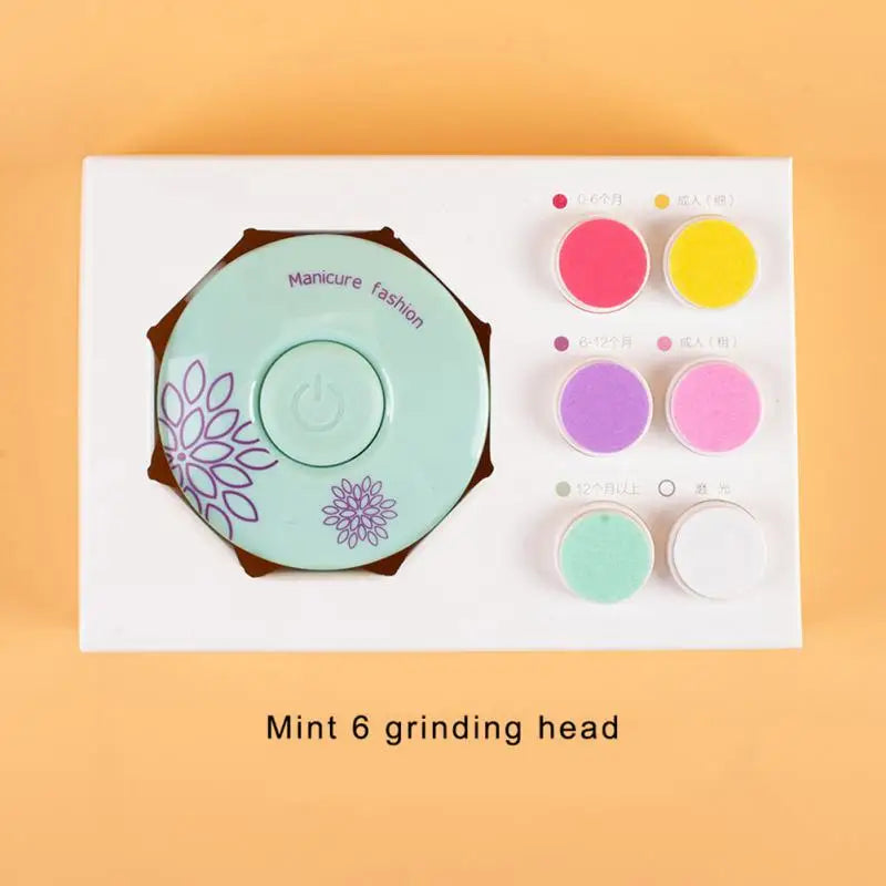 1~4PCS Baby Electric Nail Trimmer Kid Nail Polisher