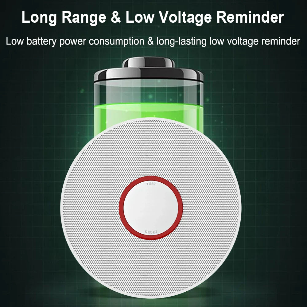 High Sensitive Composite Carbon Monoxide Detector Independent Use