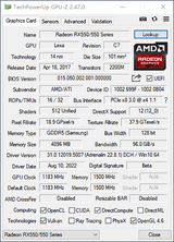 MLLSE Graphics Card AMD Radeon RX 550 4GB