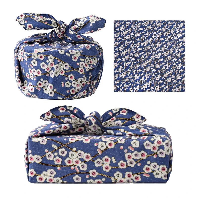 70x70cm Japanese Handkerchief Furoshiki Bento Wrapping Cloth Concise