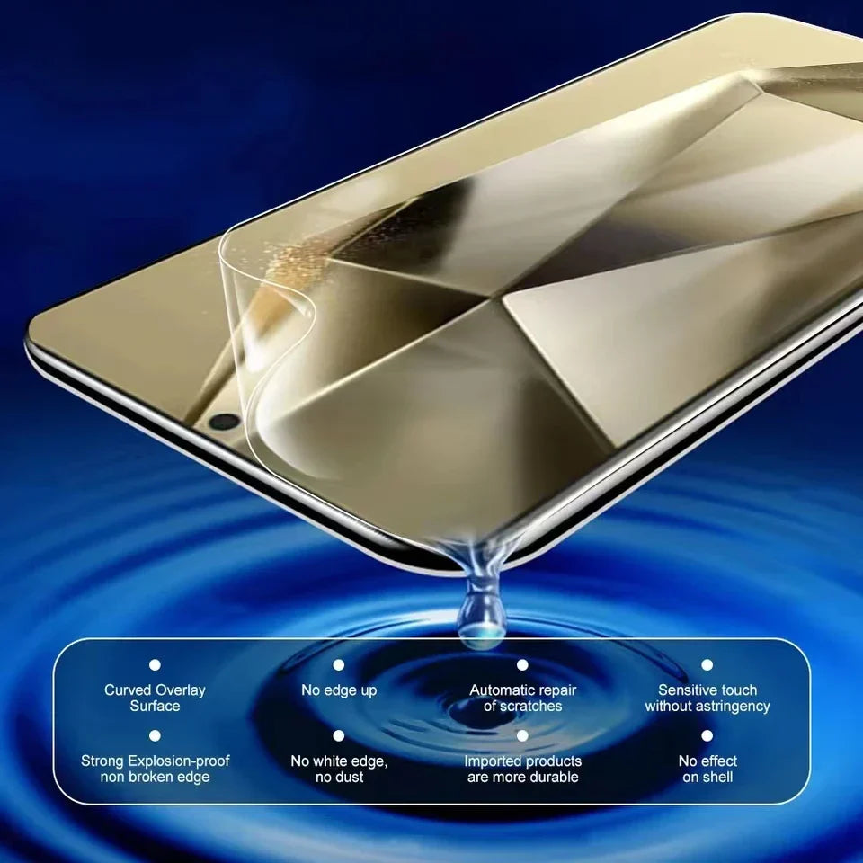 3PCS Full Cover Screen Protector Hydrogel Film for