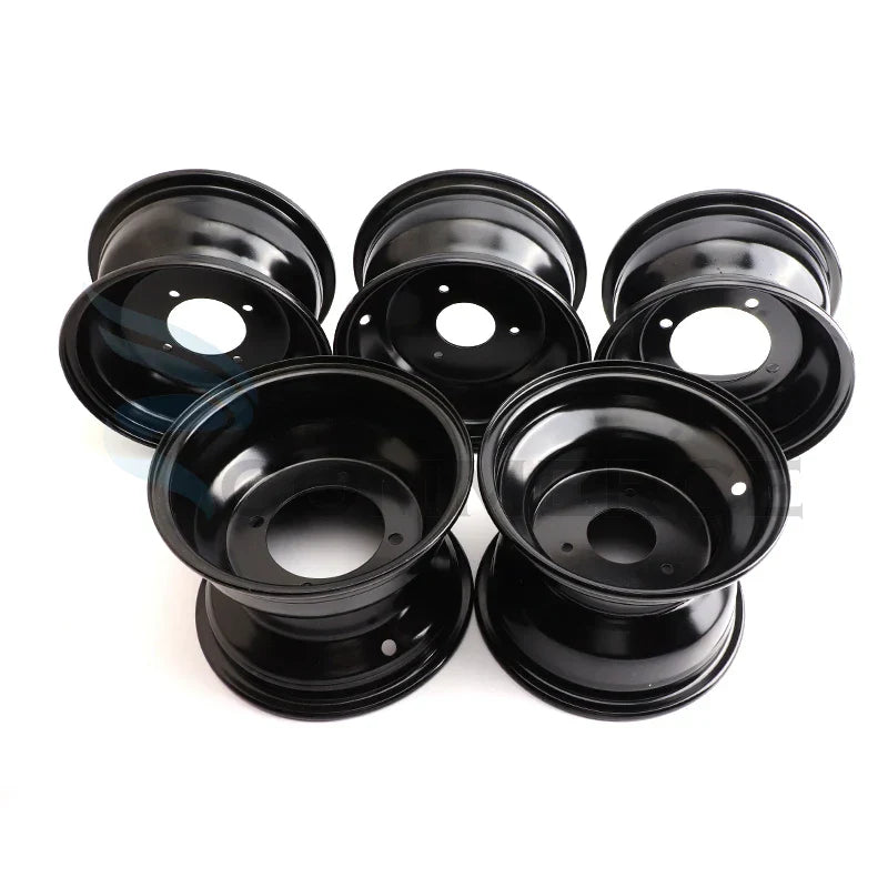 Black 8 inch Front or Rear wheel Hub