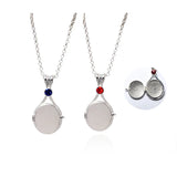 Fashionable H2O Mermaid Openable and Closable Pendant Necklace