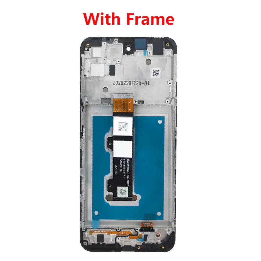 Screen With Frame For Motorola Moto E32 LCD