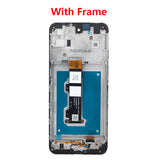 Screen With Frame For Motorola Moto E32 LCD