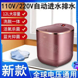 110V/220V Full-automatic washing machine with dewatering portable small