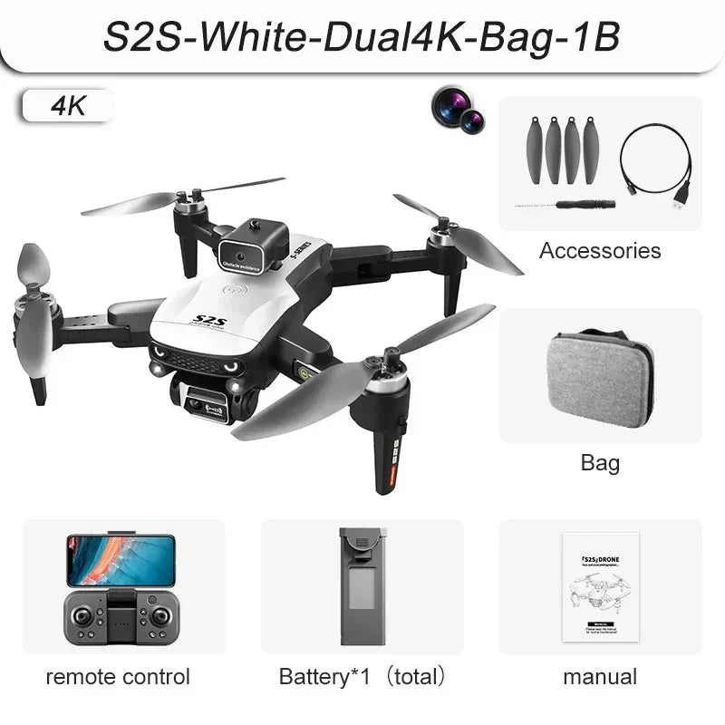 S2S Mini Drone 4k Profesional 8K HD Camera