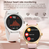 Diamond-studded Smart Watch 2024 For Women Lovely Steel