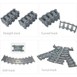 City Trains Parts Bridge Tunnel Model straight curved