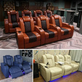 2024 Top electric recliner massage chair theater living