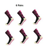 6 Pairs Football Socks Men Women Sports Socks