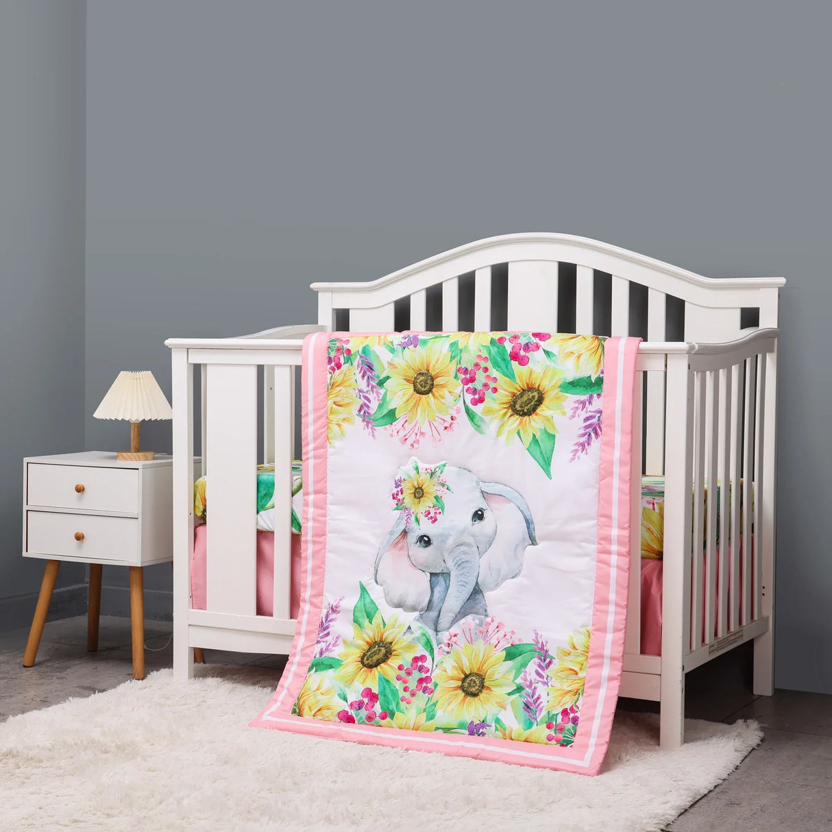 pcs Baby Crib Bedding Set Girls boys hot