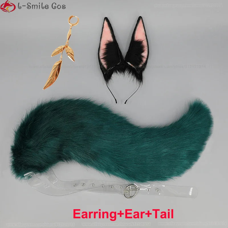 Tighnari Cosplay Wig Game Sumeru Tighnari Short Heat