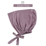 Inner Tie Back Hijab Cap Modal Turban Hat