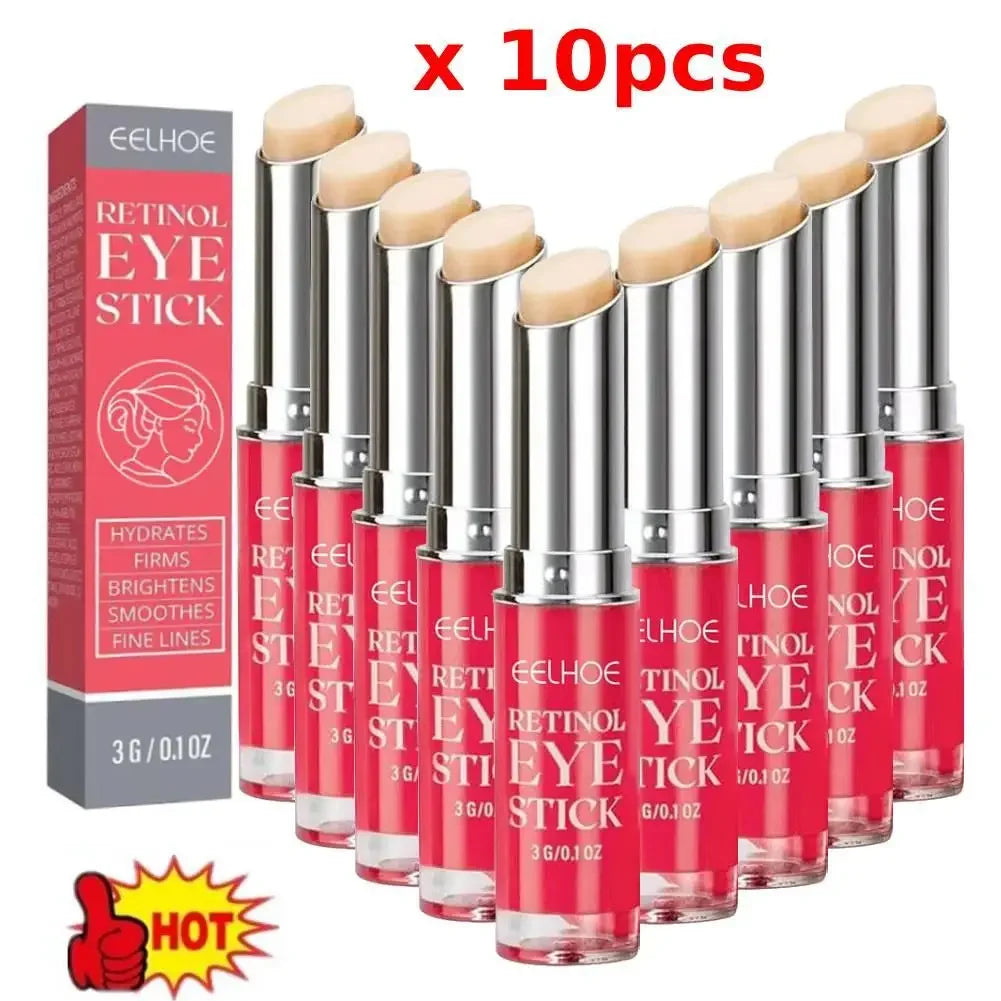 10pcs Retinol Anti-Wrinkle Eye Cream Remove Eye Bags