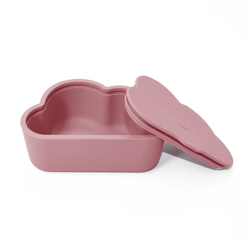 100% Food Grade Silicone Animal Pattern Feeding Box