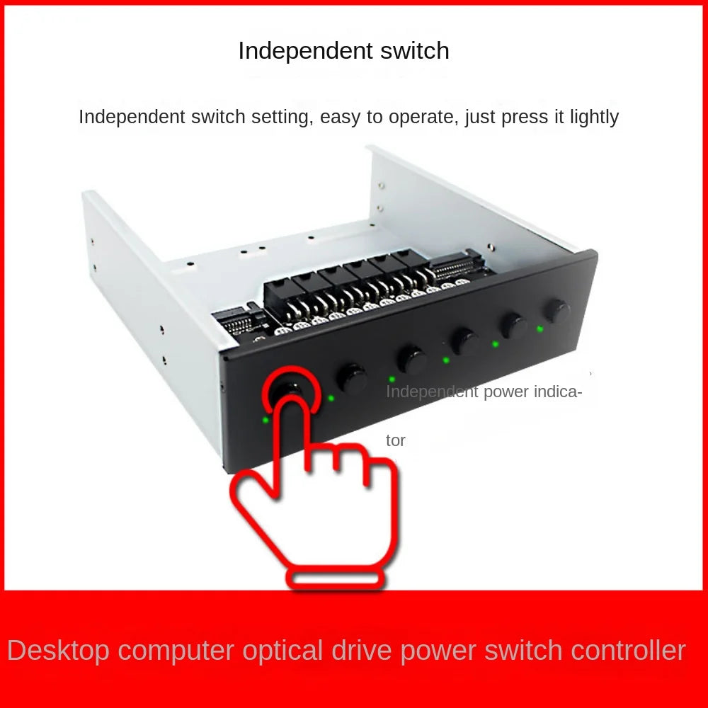 Desktop computer front panel expansion kit for 5.25"