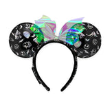 Disney Mickey Mouse Ear Headband Green Mermaid Hair