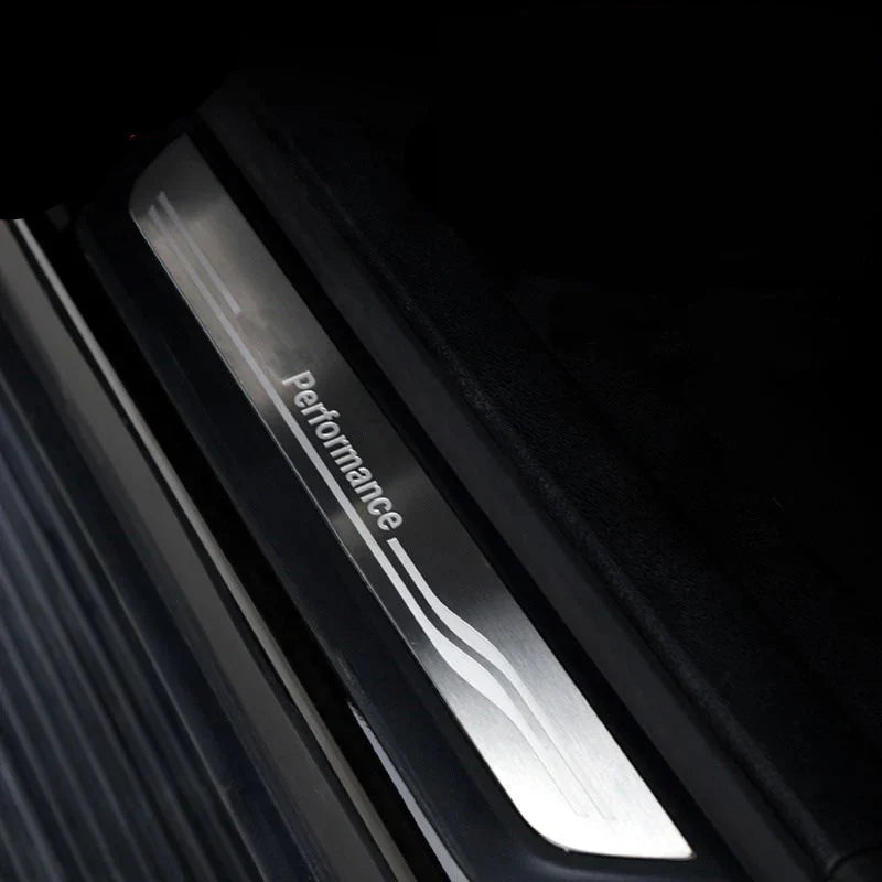 Accessories Door Sill Scuff Plate Guards Protector Sticker