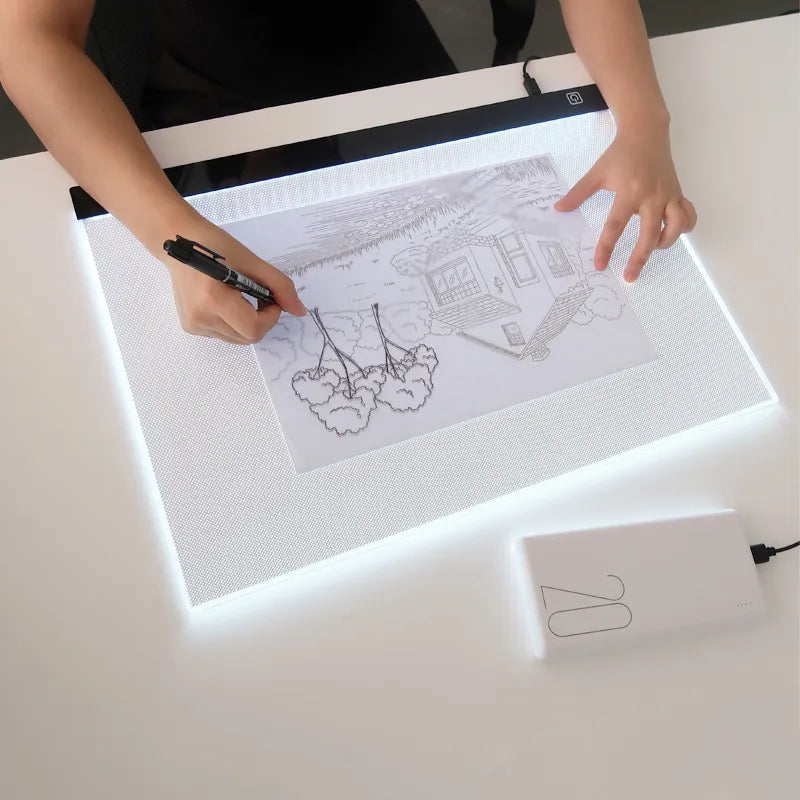 LED Drawing Copy Board Kids Toy To Draw