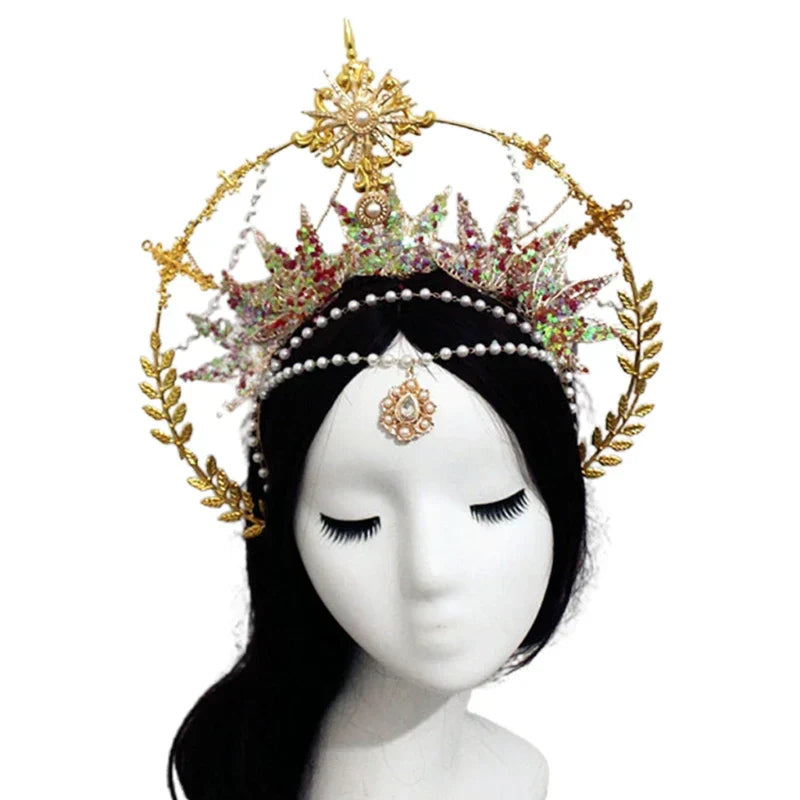 Gorgeous Sun Godmother's Crown Lolita KC Notre Dame