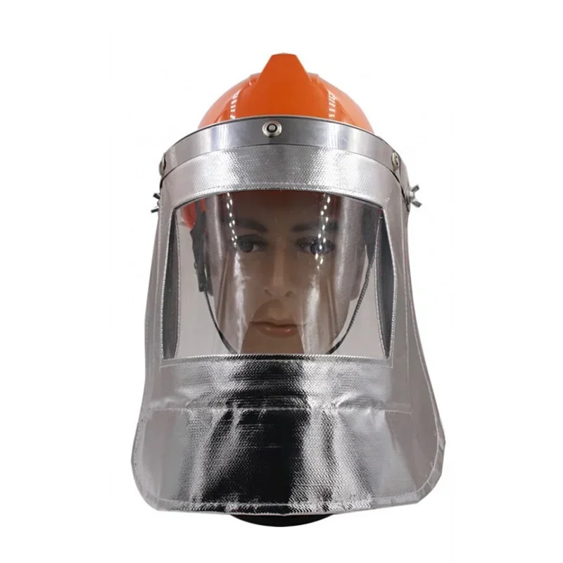 Fire Hood High Temperature Helmet Aluminum foil Proximity
