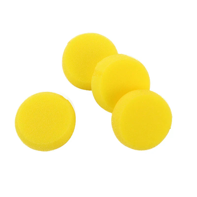 12Pcs/lot Round Shape Ceramic Foam Throwing Water Absorbing