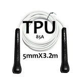 NEVERTOOLATE TPU and PVC material Skipping Rope Rapid