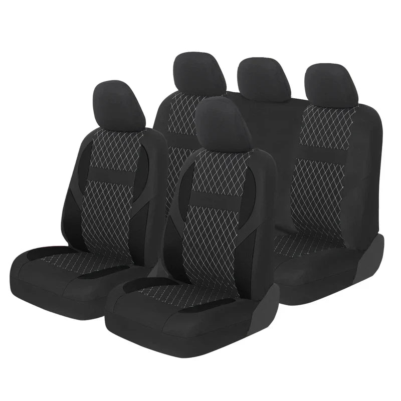 AUTOYOUTH Soccer Ball Style Car Seat Covers Set