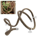 Artificial Flexible Reptile Vines Rattan Chameleon Lizard Terrarium