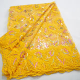 French Tulle Lace Fabric 2024 High Qulity African