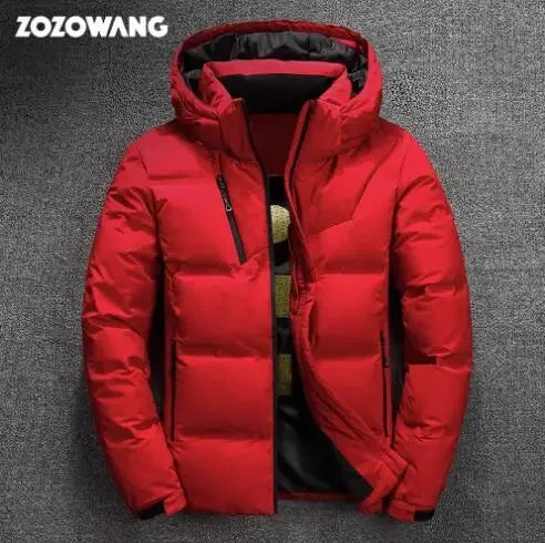 ZOZOWANG High Quality White Duck Thick Down Jacket