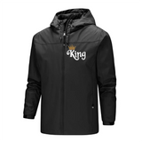 Hot Sale King Logo Printed Men's Lightweight Hooded