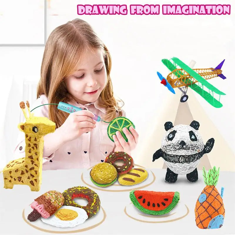 Creative 3D Pen Set for Kids - Perfect