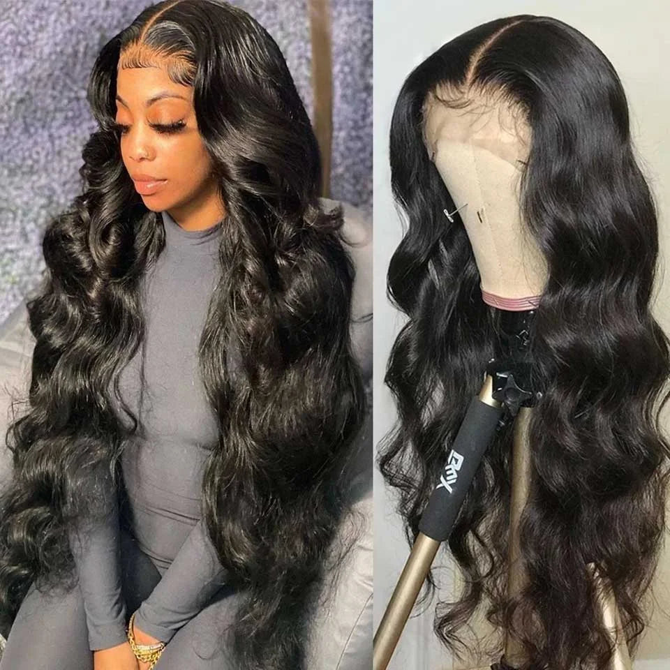 HD Transparent 13x4 13x6 Body Wave Lace Front