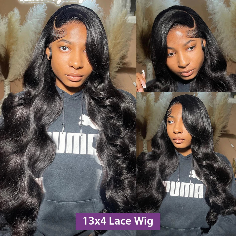 30 40 Inch Body Wave 13x4 13x6 HD