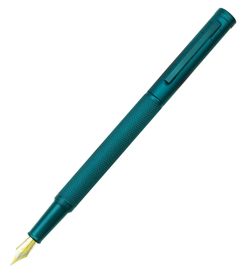 Hongdian Black Forest Metal Fountain Pen Black/Golden EF/F/M/Bent