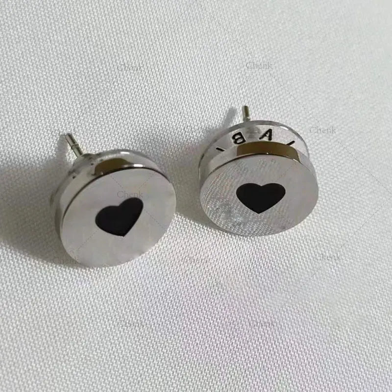 Spanish style earrings 2023 new logo engraved sports