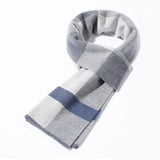 High Quality Pure 100 Wool Men Scarf Soft