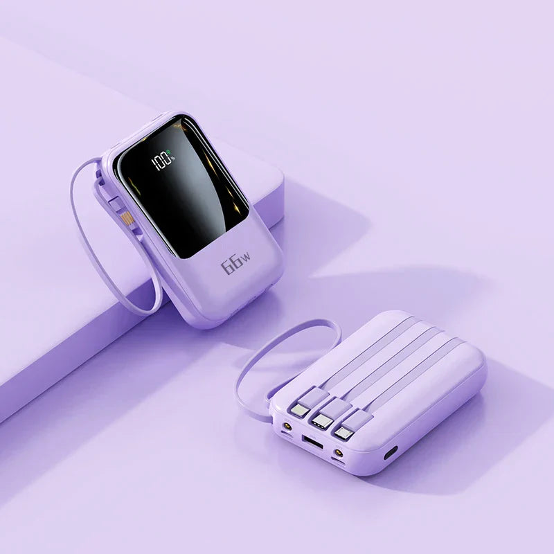 New 20000mAh Power Bank 66W Super Fast Charging